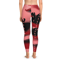 Cargar imagen en el visor de la galería, Strawberry Flower Drip Stretchy Leggings (casual)