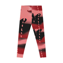 Cargar imagen en el visor de la galería, Strawberry Flower Drip Stretchy Leggings (casual)