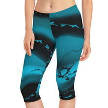 Load image into Gallery viewer, Deep Water Capri Leggings