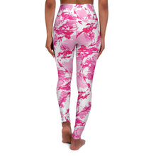 Load image into Gallery viewer, PINK DRIZZLE High Waist Leggings, Workout Leggings. ArtGaze.shop