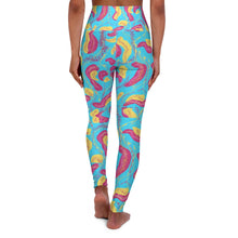 Load image into Gallery viewer, Tropical High Waisted Yoga Leggings
