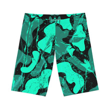 Load image into Gallery viewer, Green Gel Biker Shorts