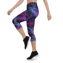 Load image into Gallery viewer, Midnight Vice Capri Leggings