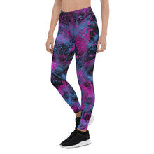 Load image into Gallery viewer, ARTGAZE Miami Vice Low Waist Leggings. ArtGaze.shop