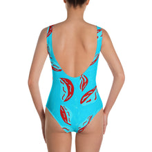 Load image into Gallery viewer, BLUE OCEAN BEACH (One-Piece Swimsuit) ArtGaze.shop