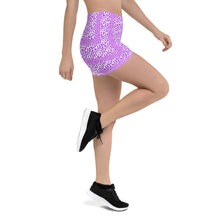 Load image into Gallery viewer, Purple Pattern Shorts. ArtGaze.shop