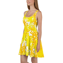 Load image into Gallery viewer, Yellow/Orange Flower Dress