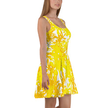 Load image into Gallery viewer, Yellow/Orange Flower Dress