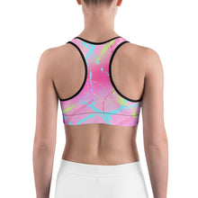 Load image into Gallery viewer, ArtGaze WiLd PaLeTte Sports Bra. ArtGaze.shop