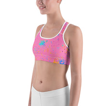 Load image into Gallery viewer, Art Flick Sports Bra. ArtGAZE.SHOP