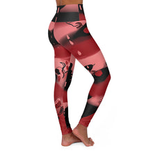 Cargar imagen en el visor de la galería, Strawberry 🍓 Flower flower 🥀 Drip [High Waisted Yoga Leggings]
