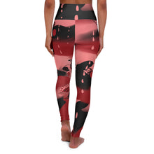 Cargar imagen en el visor de la galería, Strawberry 🍓 Flower flower 🥀 Drip [High Waisted Yoga Leggings]
