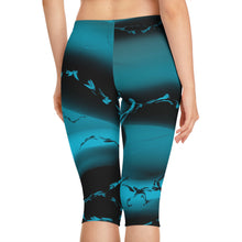 Load image into Gallery viewer, Deep Water Capri Leggings
