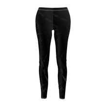 Load image into Gallery viewer, Silhouette Leggings [Low Waist] (casual) Gray and black, with gray swirls. 
