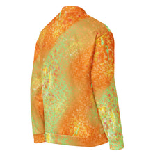 Load image into Gallery viewer, Colorful jacket with a tie-dye pattern on a white background
