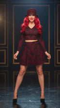 Load and play video in Gallery viewer, Duslay Show Girl Skirt - AI Design
