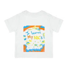 Load image into Gallery viewer, ArtGaze.shop Baby Alphabets T-shirt.
