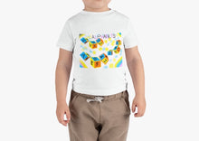 Load image into Gallery viewer, ArtGaze.shop Baby Alphabets T-shirt.
