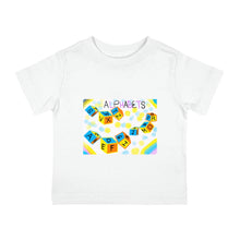 Load image into Gallery viewer, ArtGaze.shop Baby Alphabets T-shirt.
