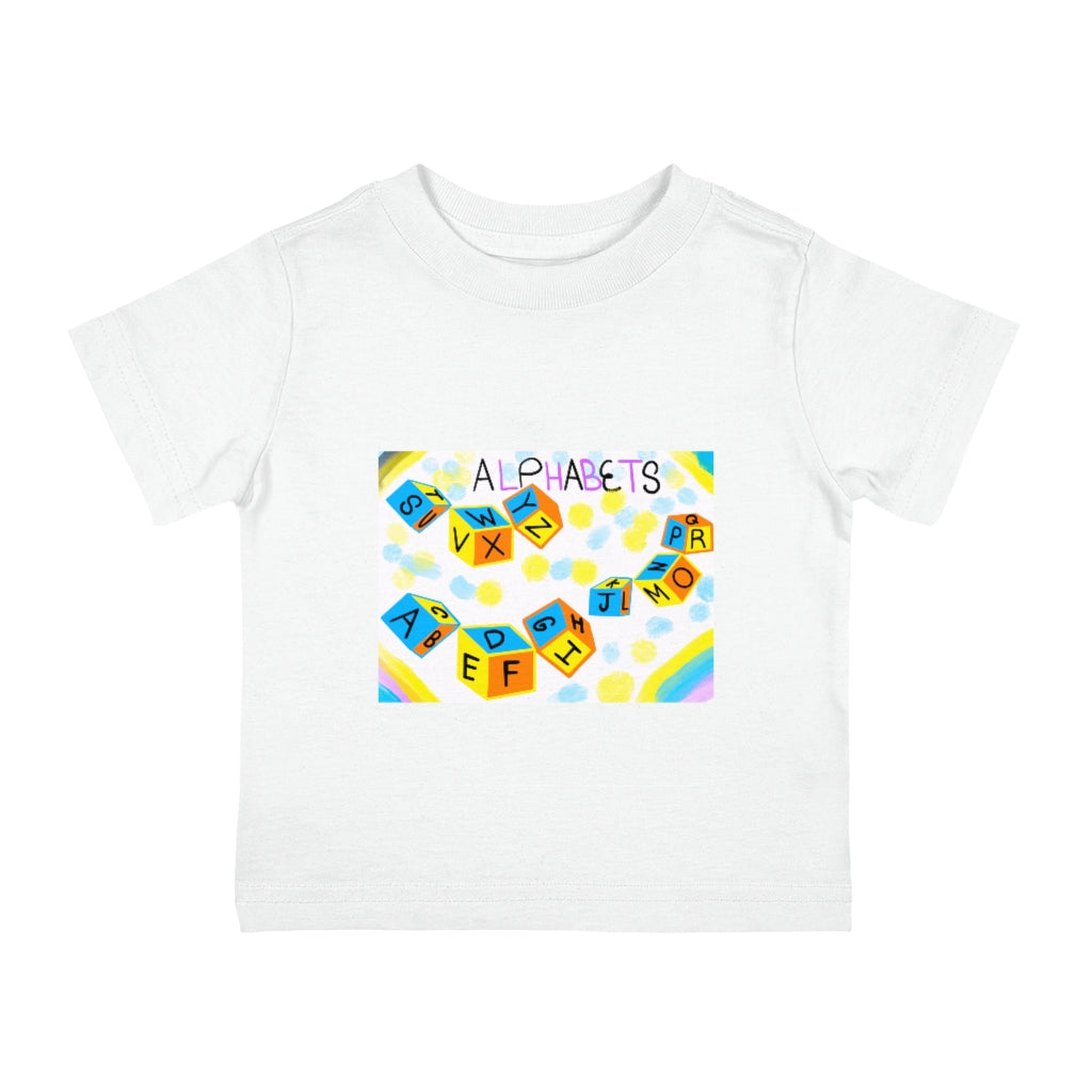 ArtGaze.shop Baby Alphabets T-shirt.