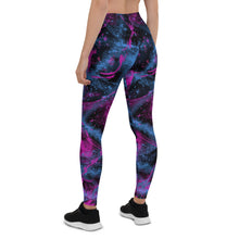 Load image into Gallery viewer, ARTGAZE Miami Vice Low Waist Leggings. ArtGaze.shop
