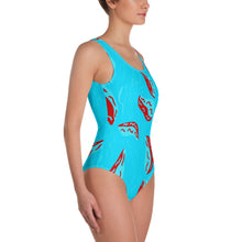 Load image into Gallery viewer, BLUE OCEAN BEACH (One-Piece Swimsuit) ArtGaze.shop
