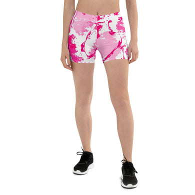 PINK DRIZZLE Shorts. ArtGaze.shop