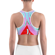 Load image into Gallery viewer, Rose Blossom Sports Bra
