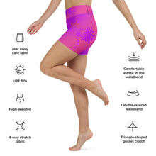 Load image into Gallery viewer, Verbena High Waist Yoga Shorts w/Inside Pockets
