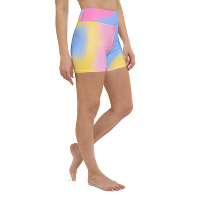 ARTGAZE Brushed High Waist Yoga Shorts w/Pockets Artgaze.shop